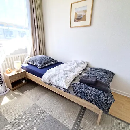 公寓 Optimus Rooms - Modern Apartment With Private Garage And U79 To Duesseldorf Fair *