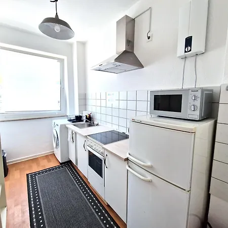 公寓 Optimus Rooms - Modern Apartment With Private Garage And U79 To Duesseldorf Fair *